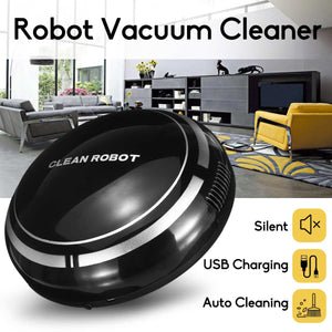 Rechargeable Robot Vacuum Cleaner Intelligent Floor Sweeping Dust Catcher Smart Automatic Robot Cleaning Machine For Home