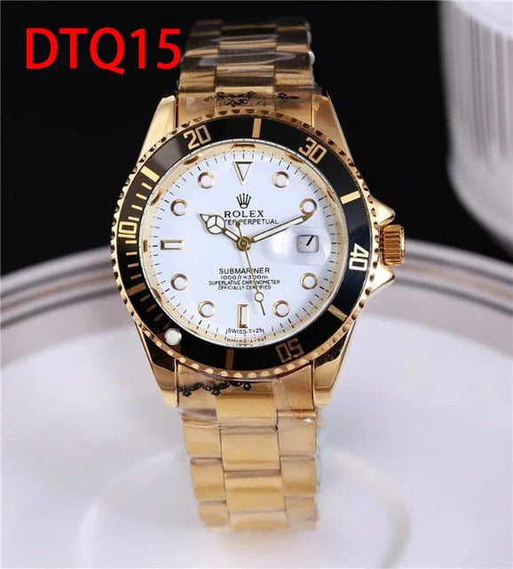 Top Luxury Brand WINNER Black Watch Men women Casual Male Watches Business Sports Military Stainless Steel Watch