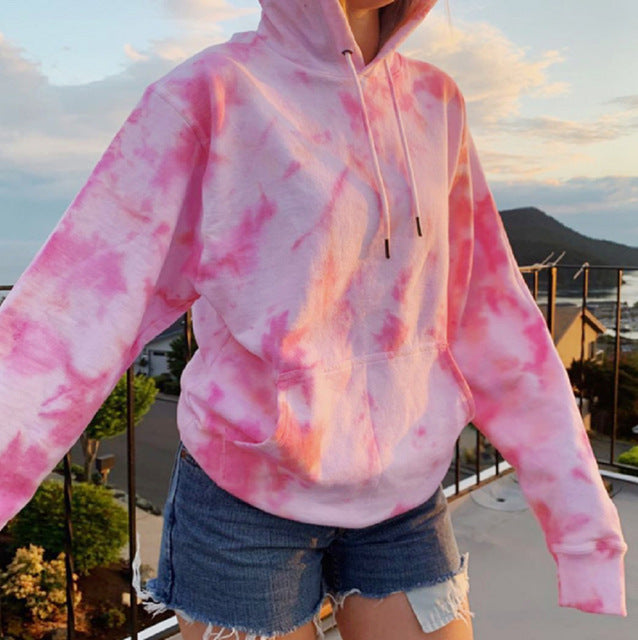 Hoodies Women Fashion Tie Dye Print Sweatshirt Oversized Drawstring Long Sleeve Winter Streetwear Women Clothes Hoodie moletoms', widget_type: 'judgeme_review_widget', concierge_install: true, product: product %}