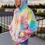 Load image into Gallery viewer, Hoodies Women Fashion Tie Dye Print Sweatshirt Oversized Drawstring Long Sleeve Winter Streetwear Women Clothes Hoodie moletoms&#39;, widget_type: &#39;judgeme_review_widget&#39;, concierge_install: true, product: product %}
